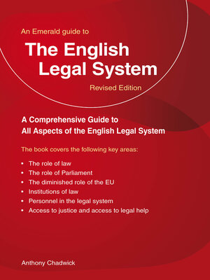 cover image of A Guide to the English Legal System